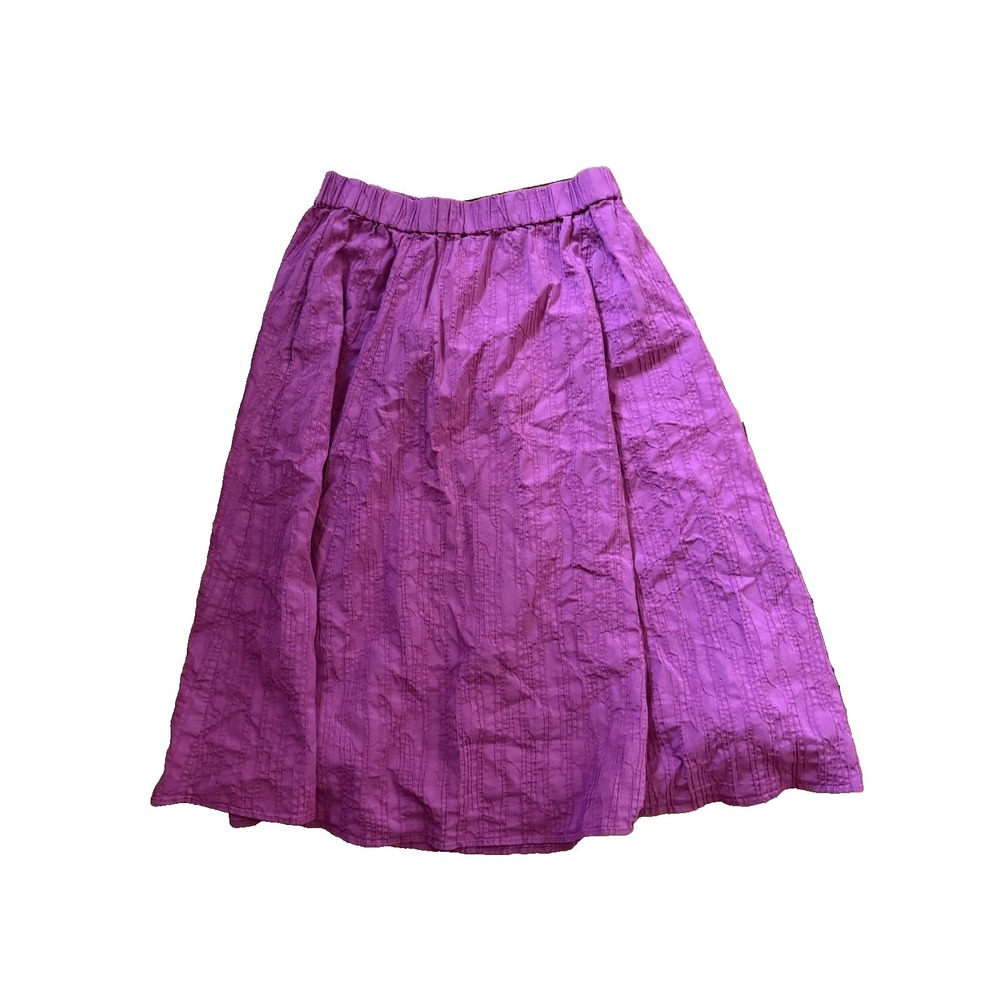 Marie Oliver Women's Size XL Purple Midi‎ Skirt